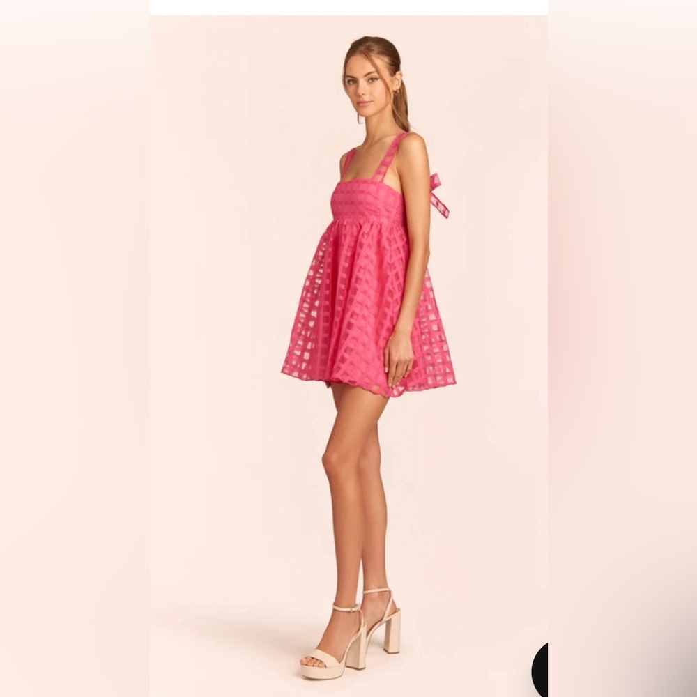 Amanda Uprichard Pink Russo Dress